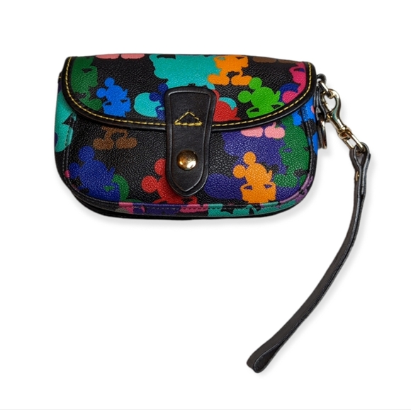 Disney x Dooney & Bourke Mickey Mouse Wristlet - Picture 1 of 13